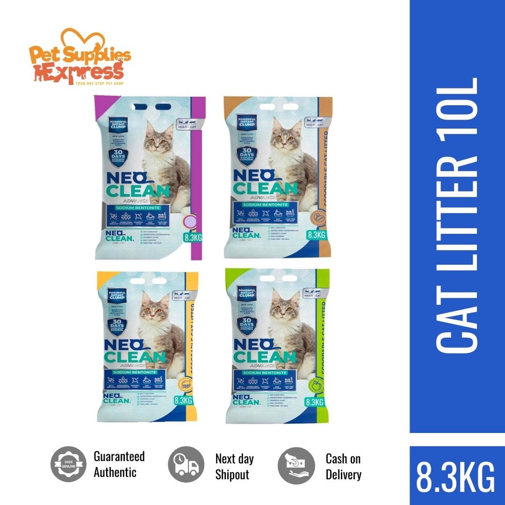 Neo Clean Cat Litter Sand 8.3kg (10L) Shopee Philippines