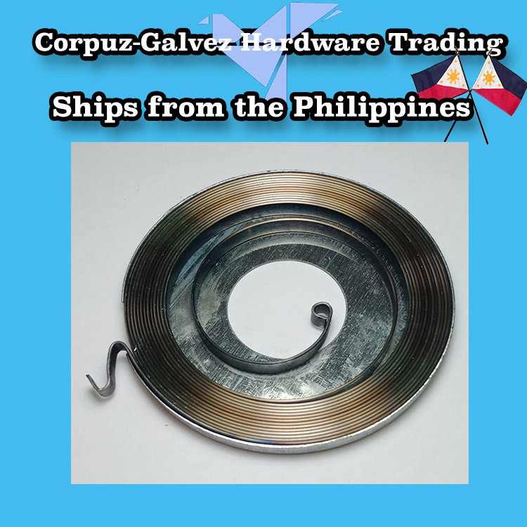 Chainsaw starter rewind SMALL spring wind up spring Shopee Philippines