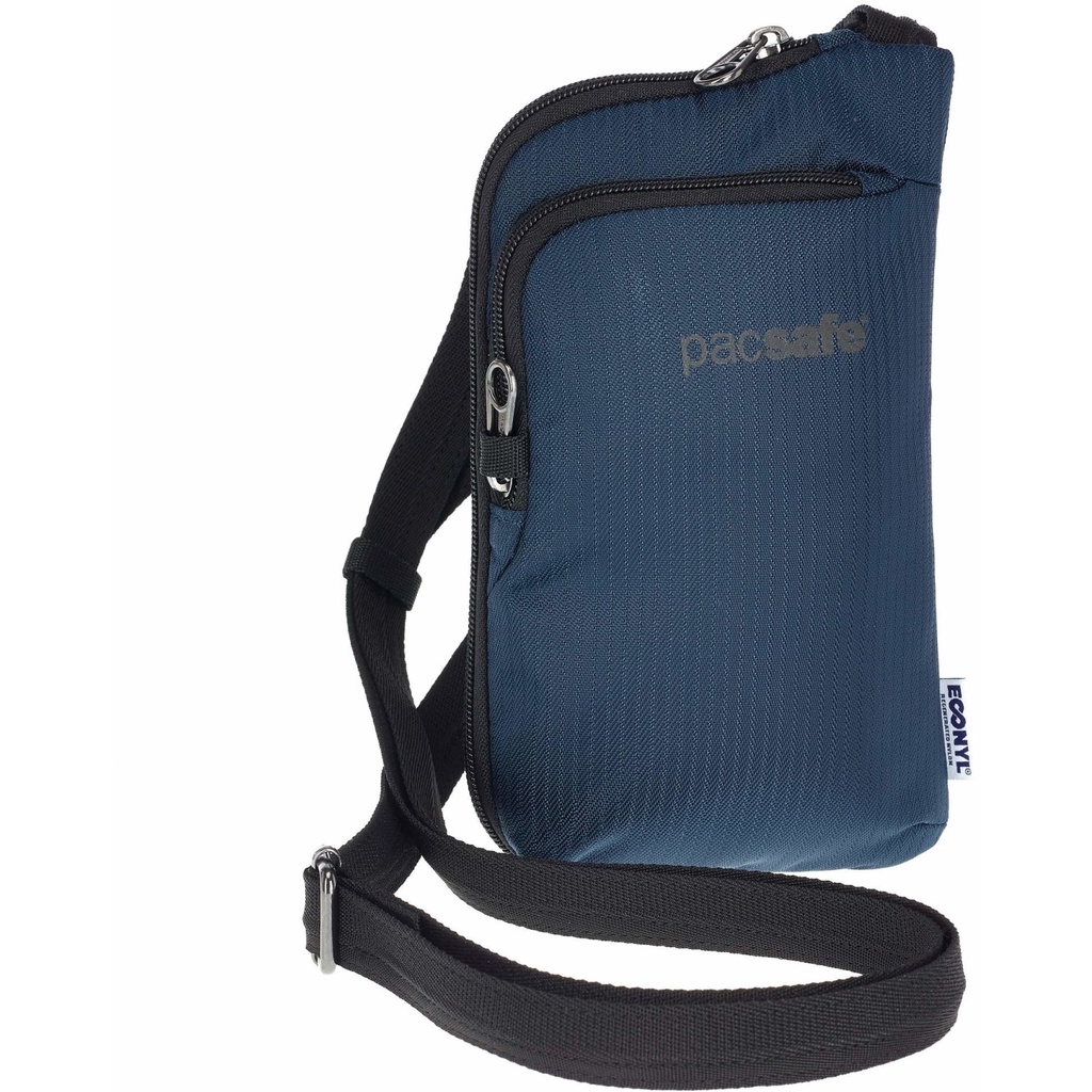 Pacsafe Daysafe Econyl Anti Theft Tech Crossbody Bag Blue Shopee