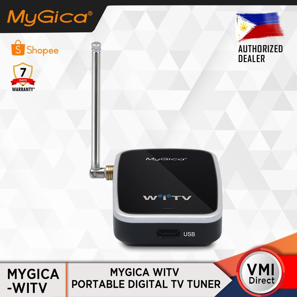 VMI DIRECT MyGica WiTV Portable Digital TV Tuner (Black) Shopee Philippines