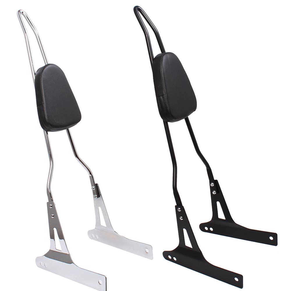original☆^ Motorcycle Detachable Backrest Sissy Bar Luggage Rack For Harley Dyna Fxd Fxdb Fxdc