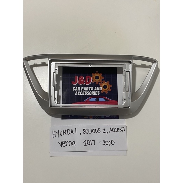 HYUNDAI ACCENT 2018 2019 2020 HEAD UNIT/ STEREO Frame PANEL | Shopee