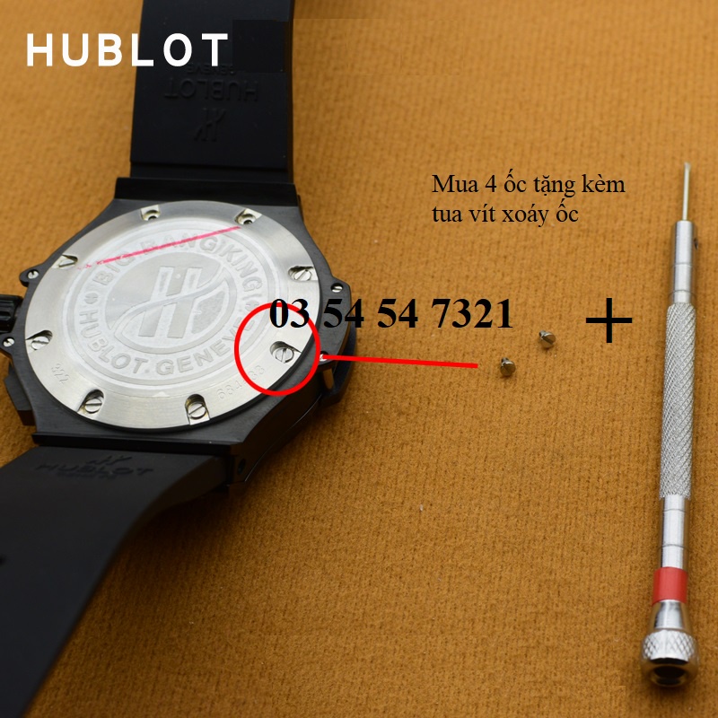 Hublot Watch Back Screws (Buy 4 Screwdrivers) Shopee Philippines