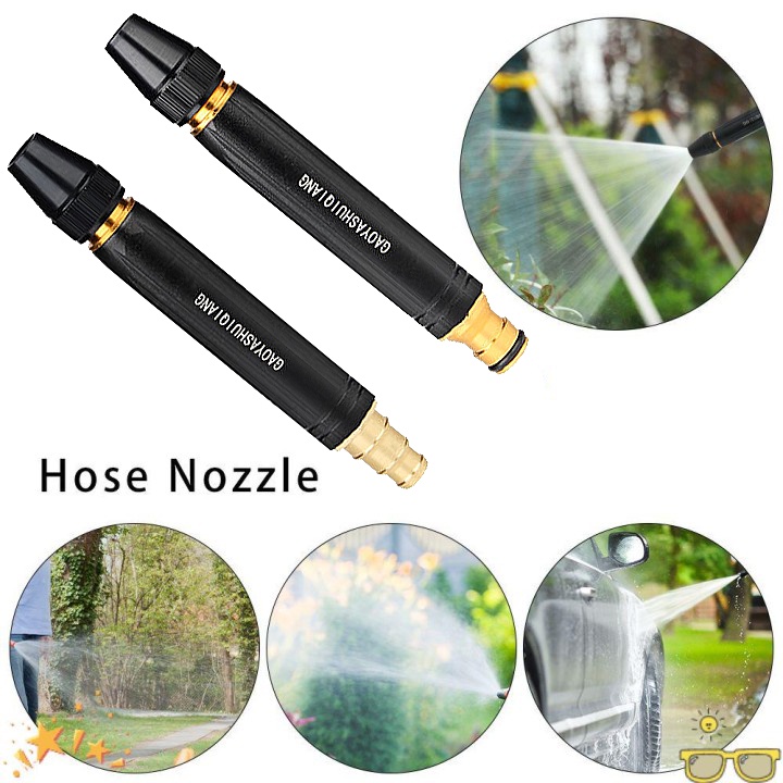 High Pressure Nozzle Garden Hose Spray Nozzle Jet Water Pressure Power