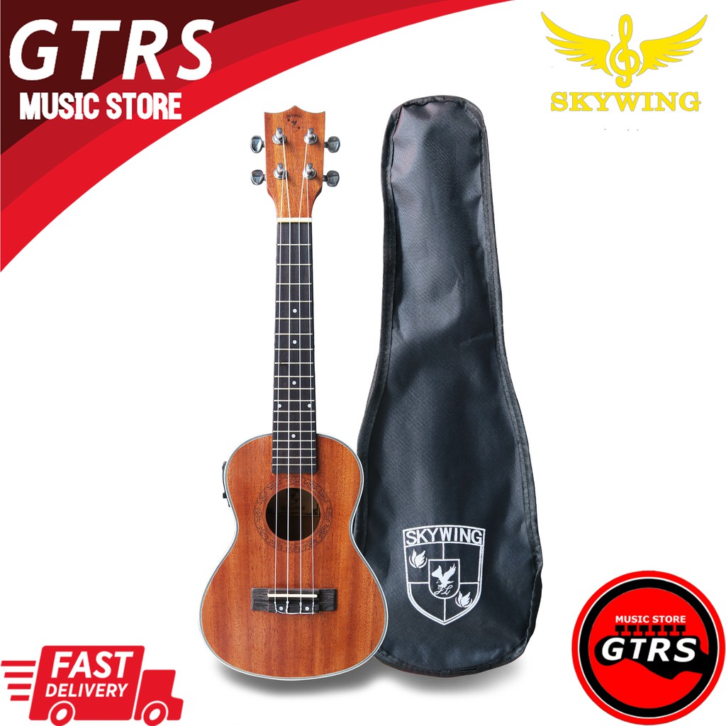 Skywing Concert Ukulele with Pickup Shopee Philippines