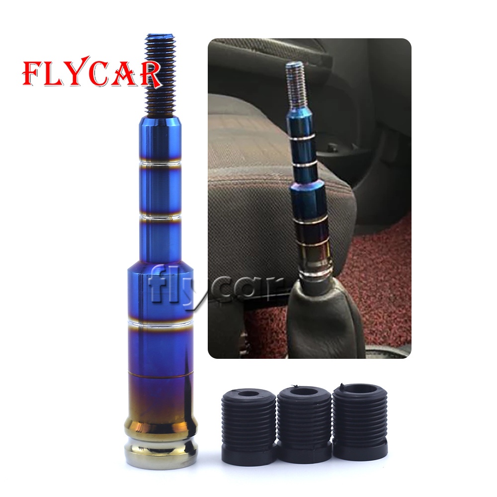Burnt Blue Aluminum Car Universal Gear Shift Knob Extender Shifter