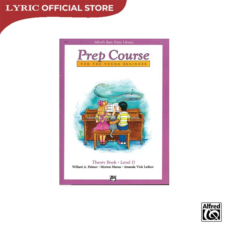 Alfred's Basic Piano Preperatory Course Theory (Book D) Shopee