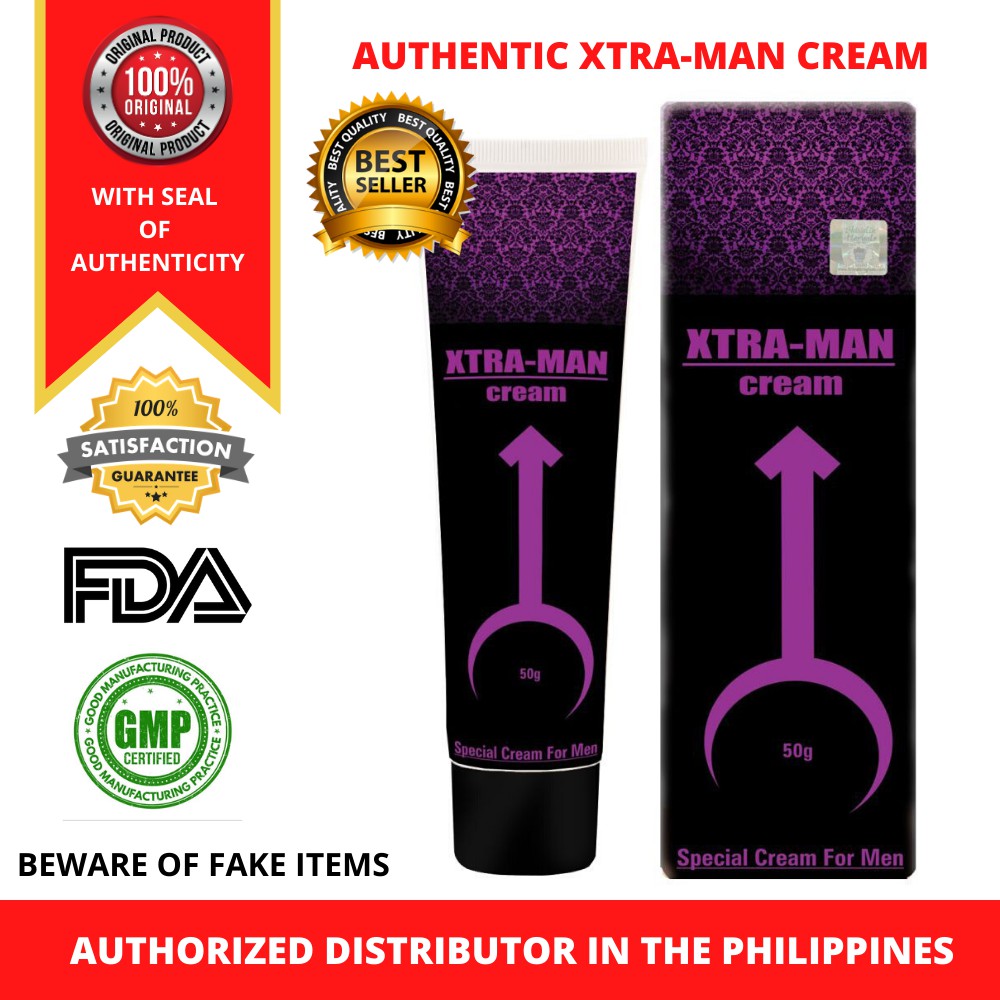 Original XTRA MAN Cream for Men Enlargement Cream and Harder Erection