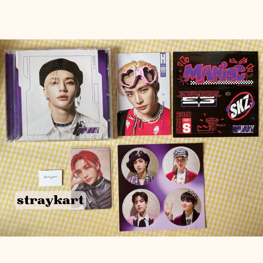 Stray Kids ODDINARY Jewel Case Hyunjin jwc photocard Shopee Philippines