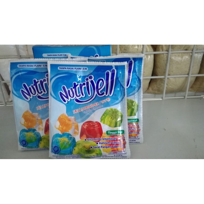 Nutrijell Plain / Without Flavor 15gr Shopee Philippines