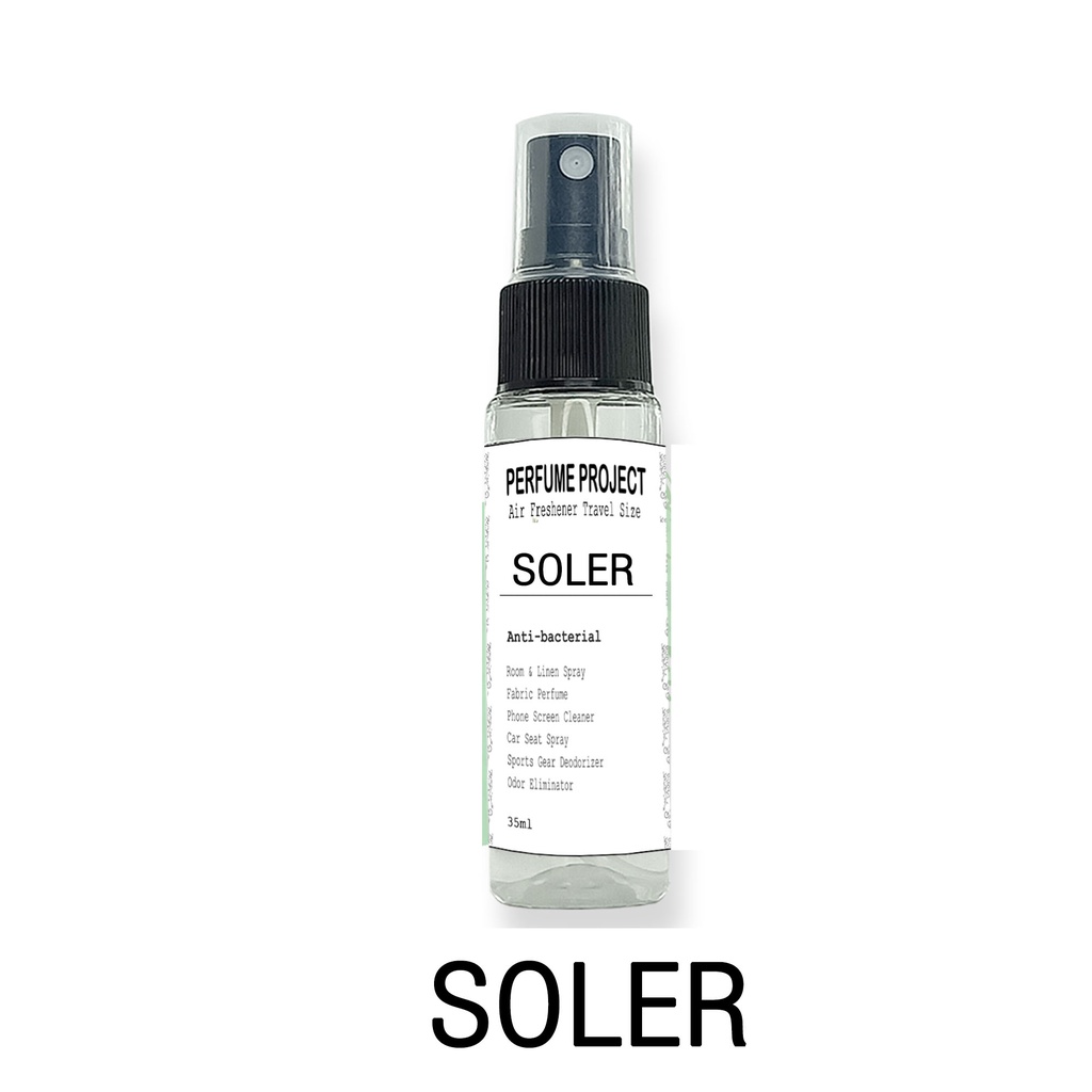 35ml Travel Size Air Freshener Room Linen Spray Antibac Fresh Bamboo