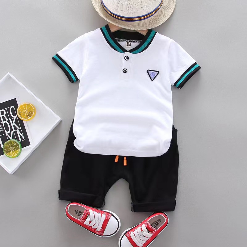 Baby boy clothes kids set boy terno baby shirts terno for boys boy polo