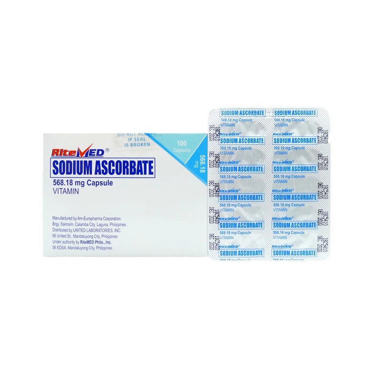 RiteMed Sodium Ascorbate (100 tab) Shopee Philippines