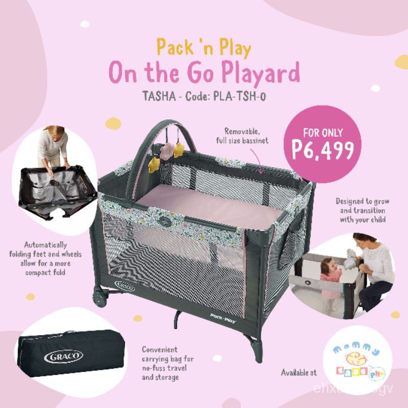 Graco Pack 'N Play On The Go Playard, Tasha Shopee Philippines
