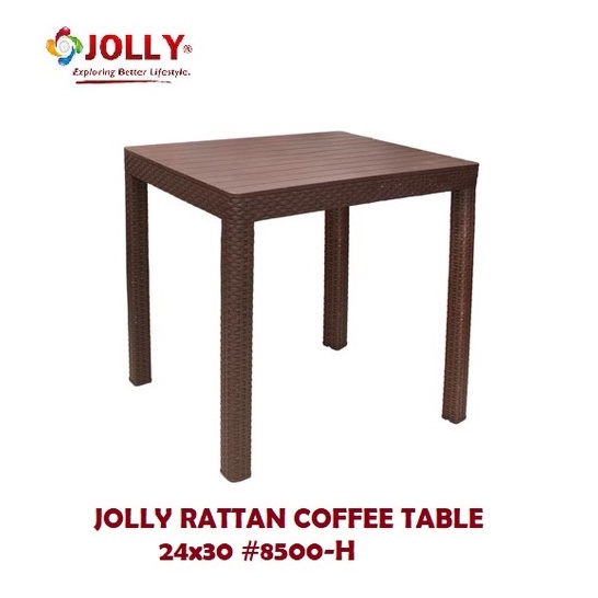 JOLLY RATTAN COFFEE TABLE 24x30 8500H Shopee Philippines