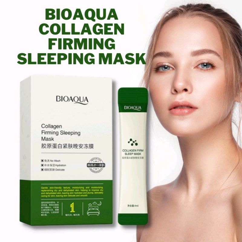 Buy 1 Take 1 Authentic Bioaqua Collagen Firming Jelly Sleeping Skin