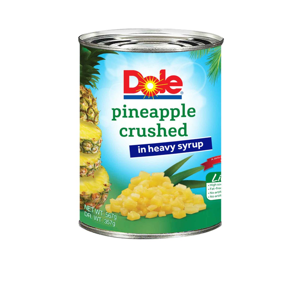 Dole Pineapple Crushed In Heavy Syrup 560G Shopee Philippines