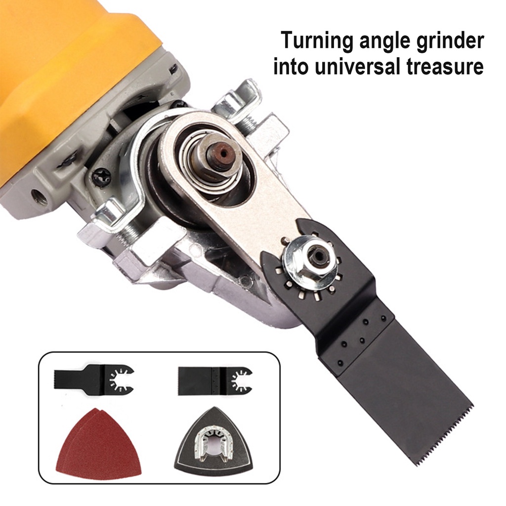 Cordless Oscillating Multi Tool Angle grinder conversion tool head for
