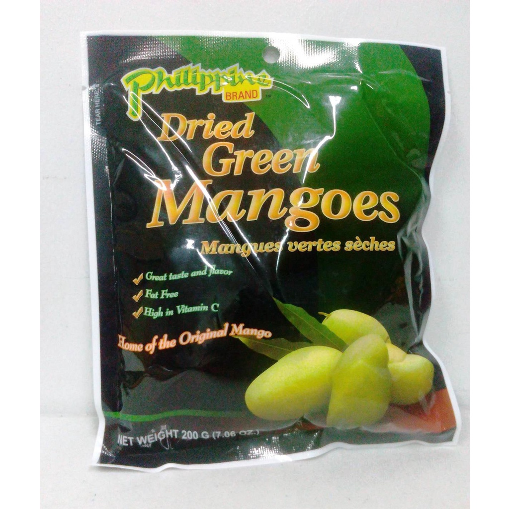 Philippine Brand Dried Green Mangoes 200g Shopee Philippines