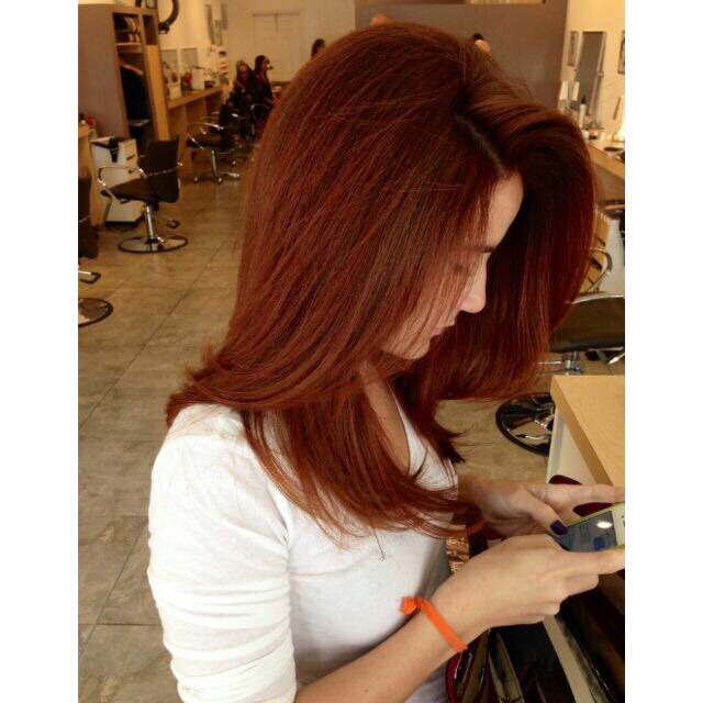 Bremod Permanent Hair Color 6.43 Dark Copper Blond Shopee Philippines