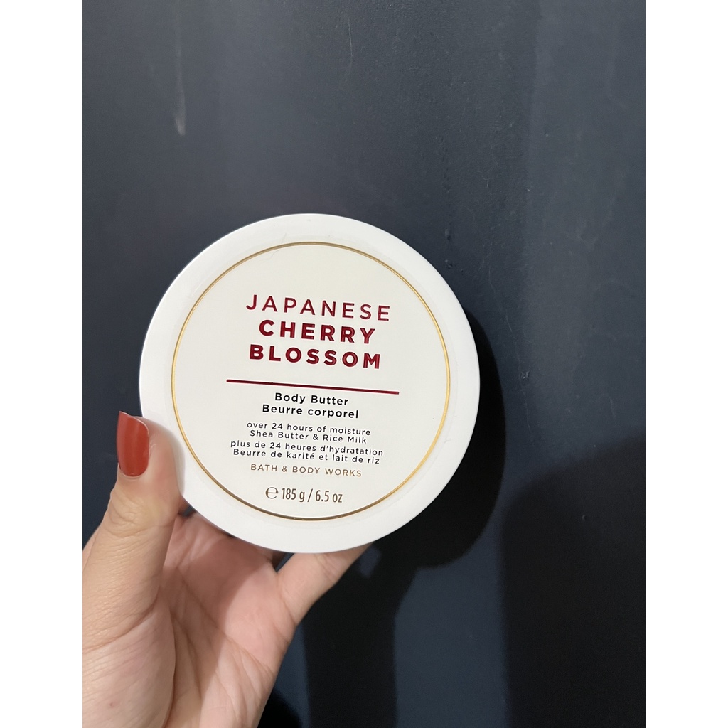 Authentic Bath and Body Works Japanese Cherry Blossom Body Butter with