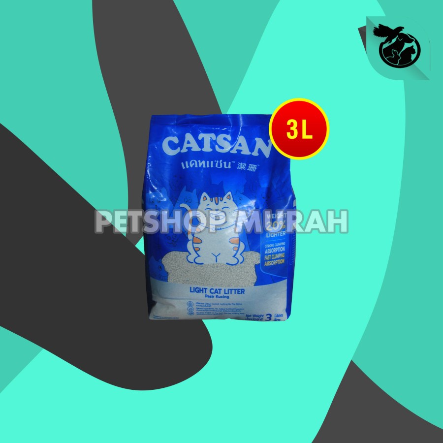 Cat Sand Clump CatSan Cat San 3 Litter Shopee Philippines
