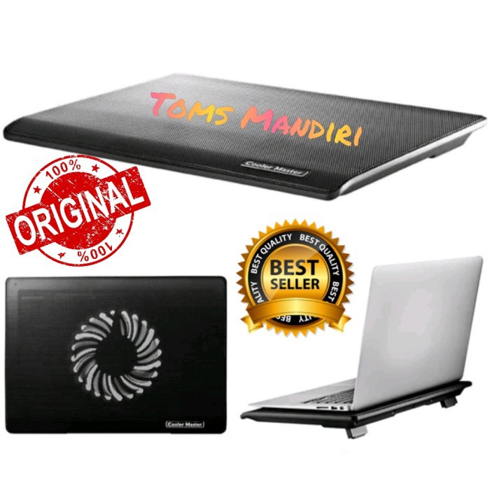 Coolermaster Notepal l100 Silent Fan Labtop Cooling Pad Black only