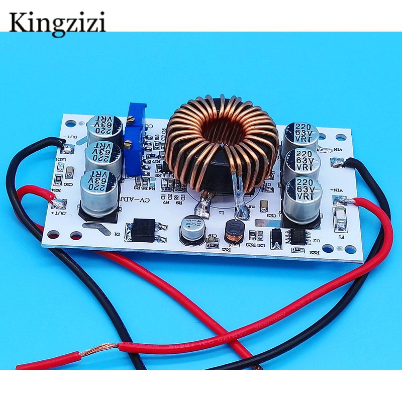 600W Aluminum DCDC Boost Converter Adjustable 10A Step Up Constant