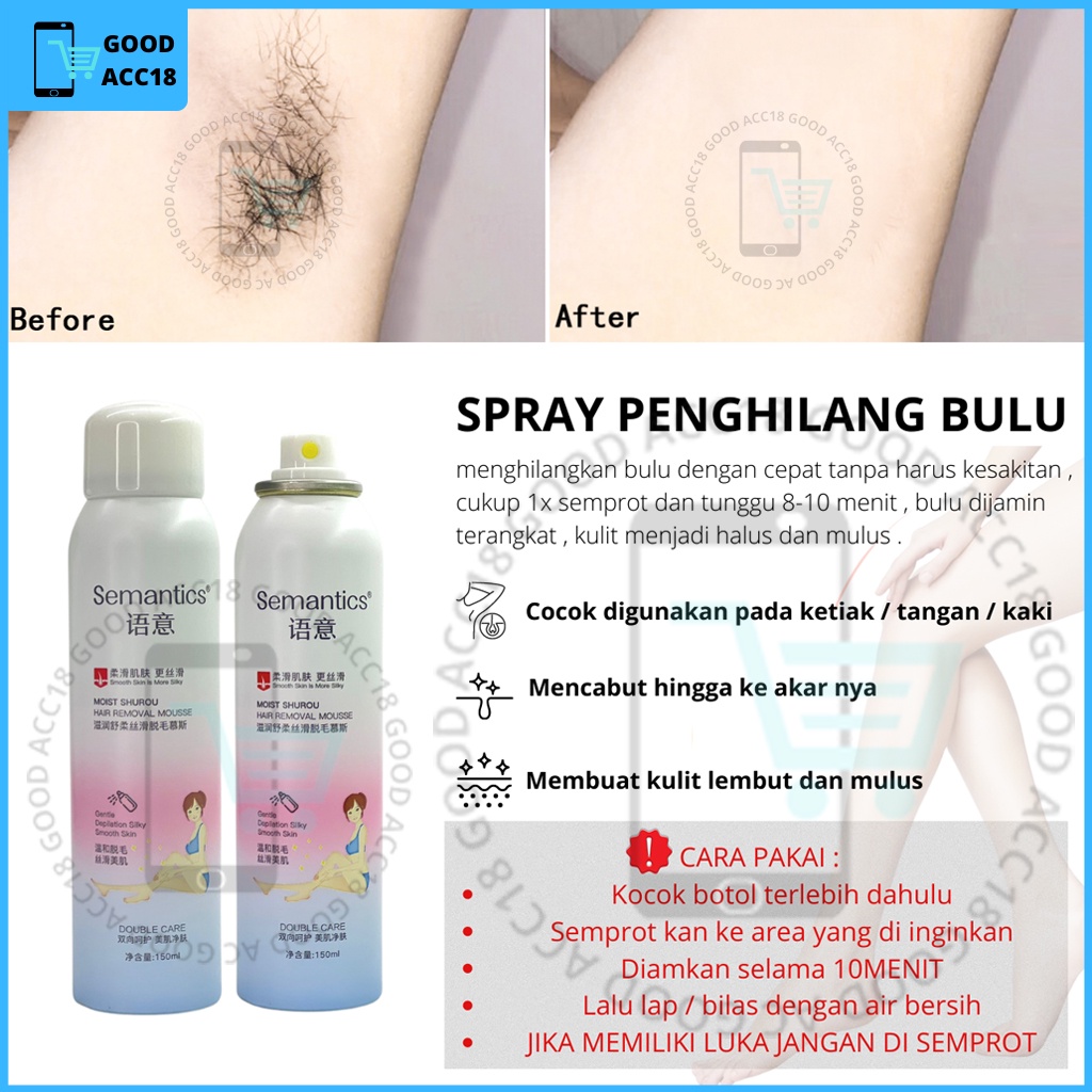 Armpit hair Removal spray hair remover hair Removal hair Removal Foot