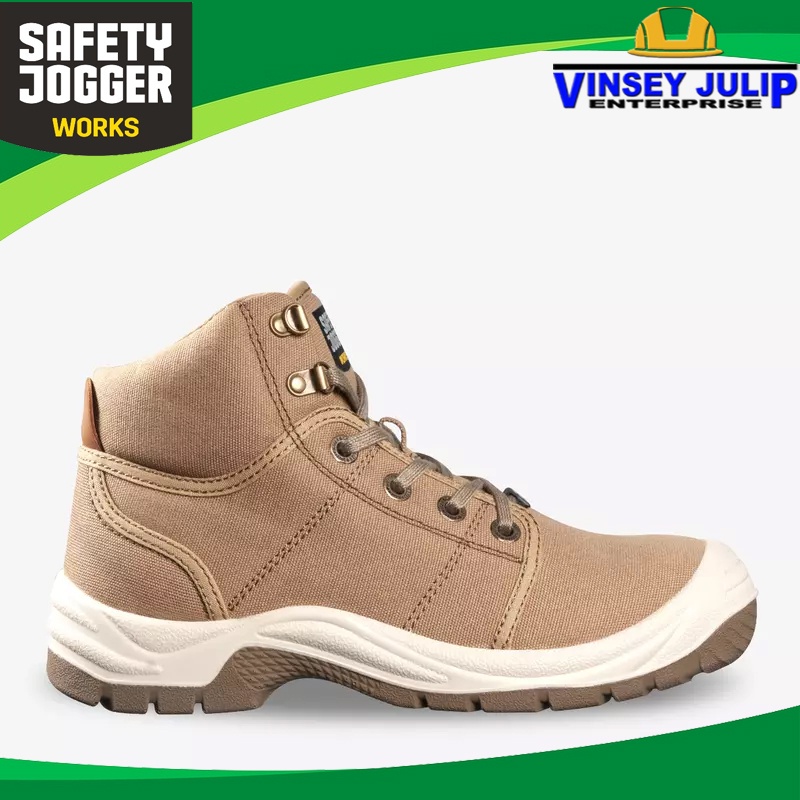 Safety Jogger Desert High Cut Steel Toe Cap and Steel Midsole Safety
