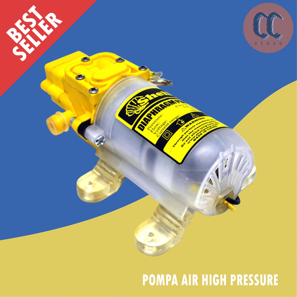 Shell High Pressure Water Pump Car Washing Water Diaphragm Pump