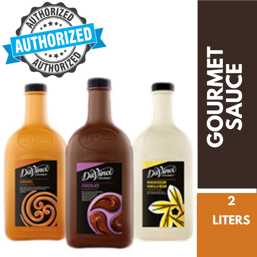 DaVinci Sauces 2 Litter (Caramel, White Chocolate Sauce, Dark Chocolate