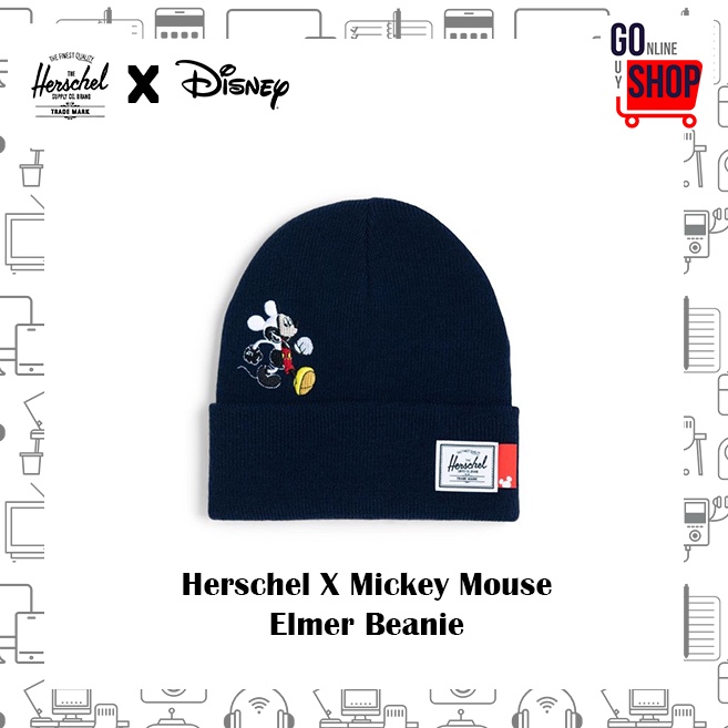 Herschel x Disney Mickey Mouse Beanie Shopee Philippines