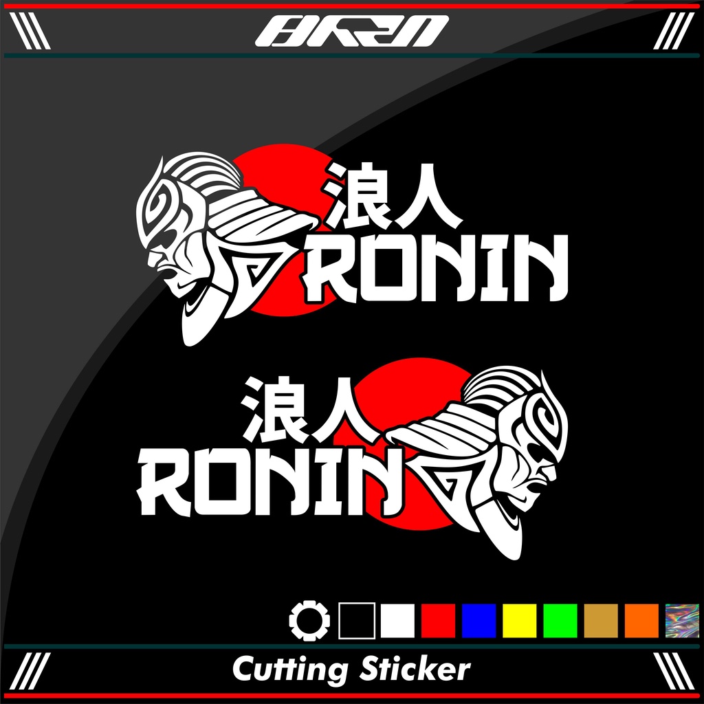 Striping Tiedye/STICKER CUTTING VESPA MATIC GENIO/SAMURAI/RONIN/Japan