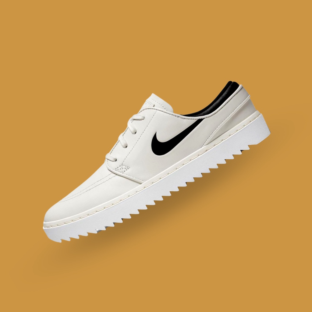 Nike Stefan Janoski Golf Shoes Phantom White Black (Leather) Shopee