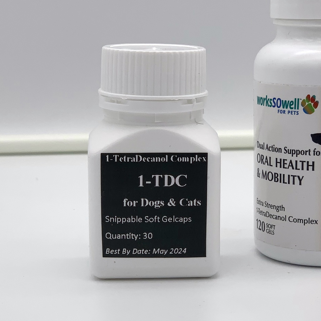 WorksSoWell 1TDC Dental & Joint Supplement for Dogs & Cats 4in1