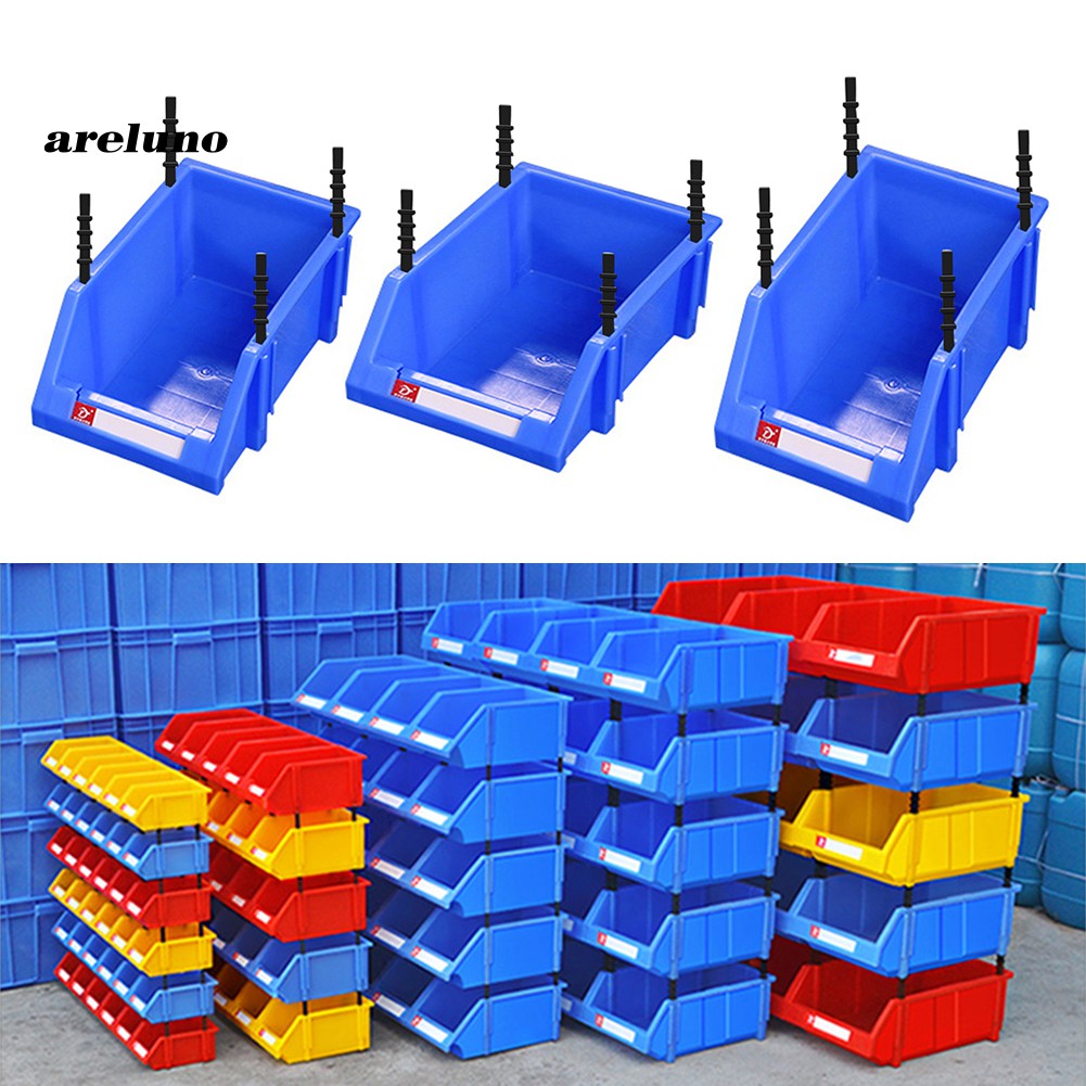 Storage Container Stackable Plastic Small Parts Container Box Shelf