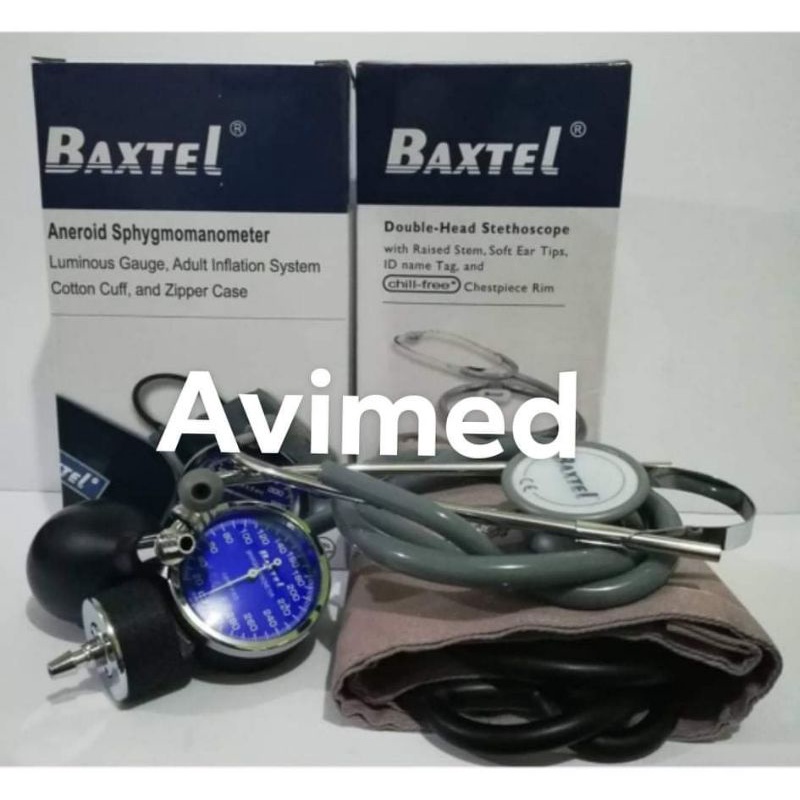 Original Baxtel Aneroid Sphygmomanometer set BP and Steth Shopee