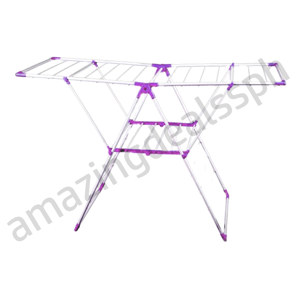 Cloth Dryer Stand Venice Foldable (violet) Shopee Philippines
