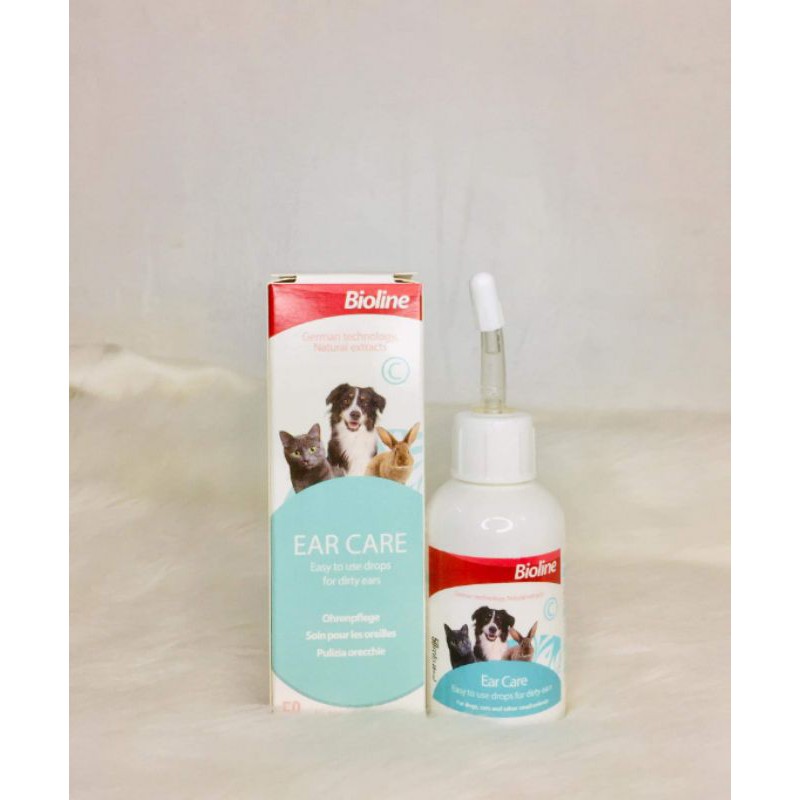 BIOLINE EAR CARE 50 ML (EASY TO USE DROPS FOR DIRTY EARS) Shopee