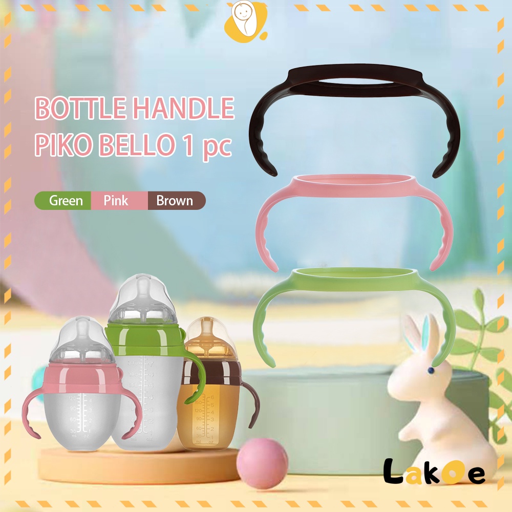 【COD】PIKO BELLO bottle handle for baby BPA free 150ml/180ml/250ml(03)