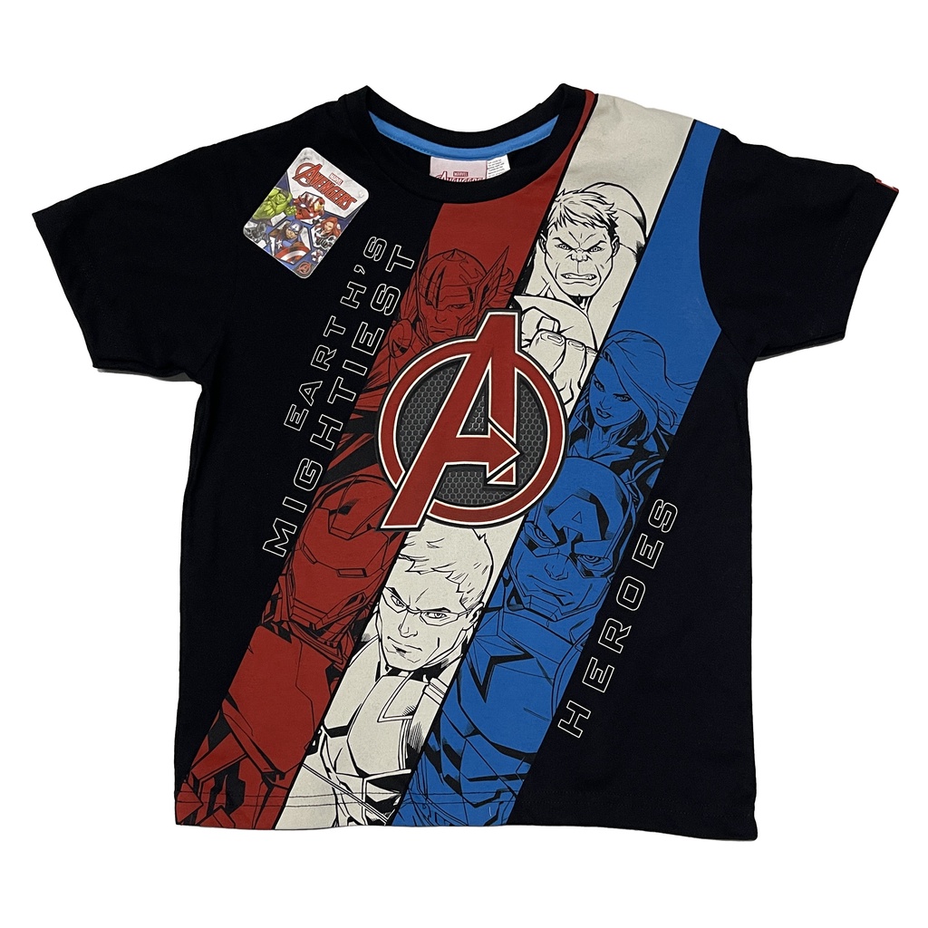 Disney Marvel Avengers Courageous Avengers Boys Kids And Toddlers Black