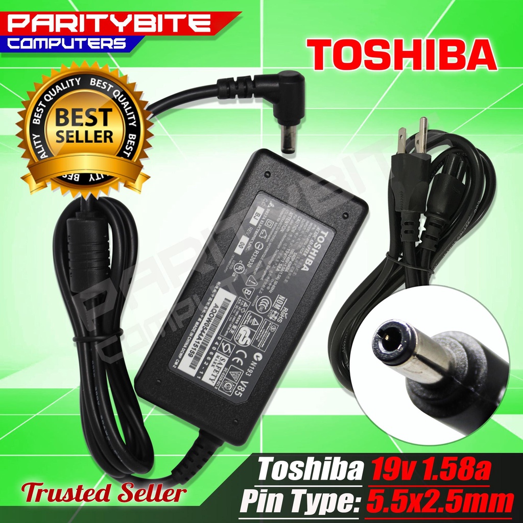 Toshiba Charger Adapter 19V 1.58A (5.5*2.5mm) for Toshiba Mini PA3743U