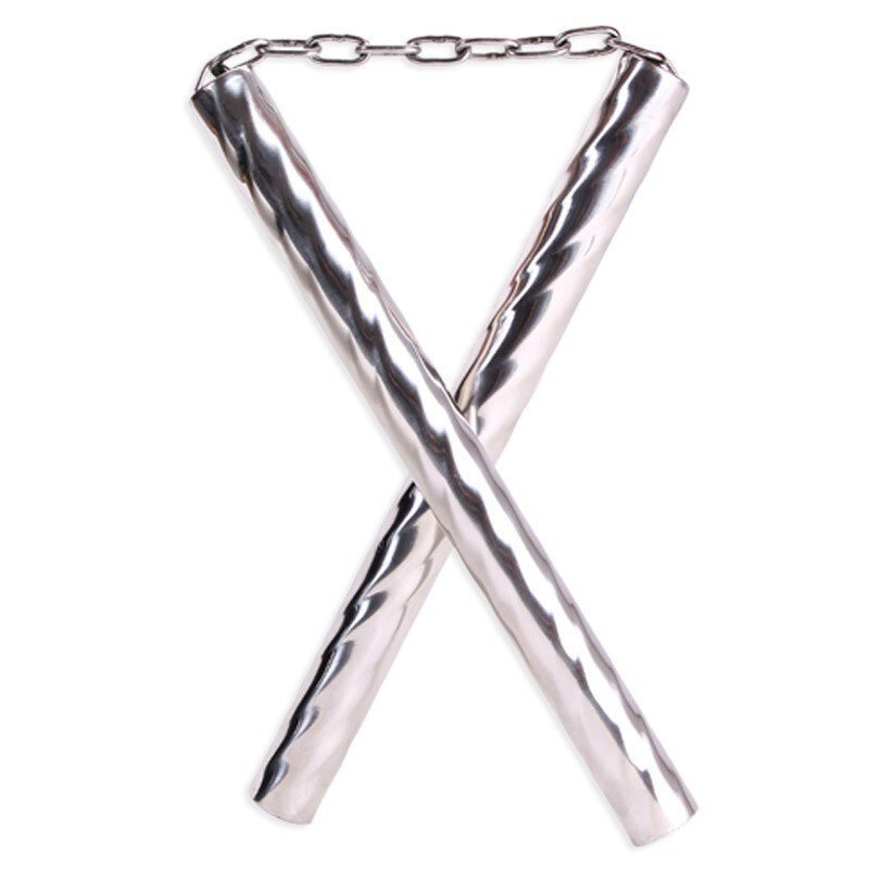 Meng Tuojia Stainless Steel Nunchaku Performance Combat Stick Adult
