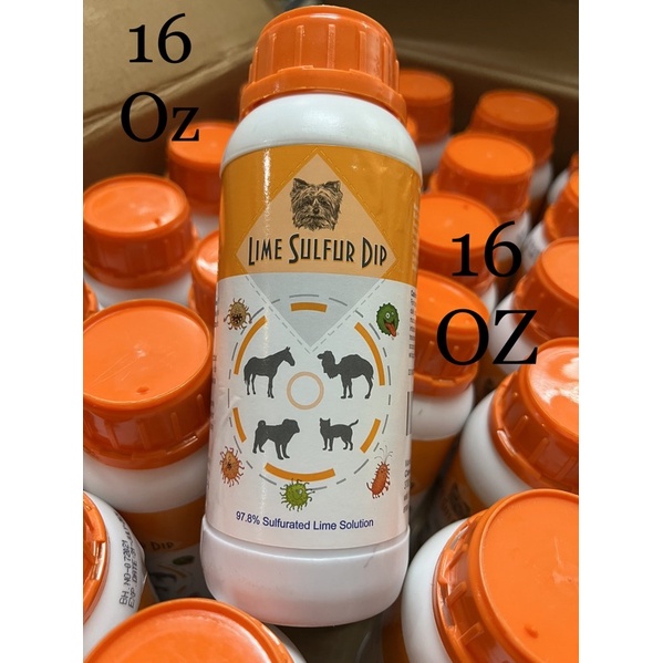 Classic's Lime Sulfur Dip 16 oz Pet Care and Veterinary Treatment