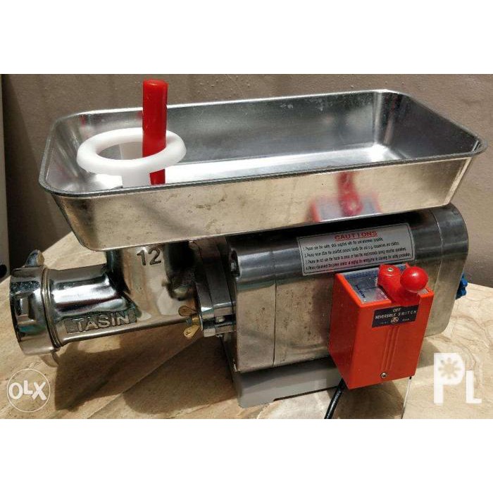 TASIN Commercial Stainless Electric Meat Grinder 200KG/H 1/2 HP 60 Duty