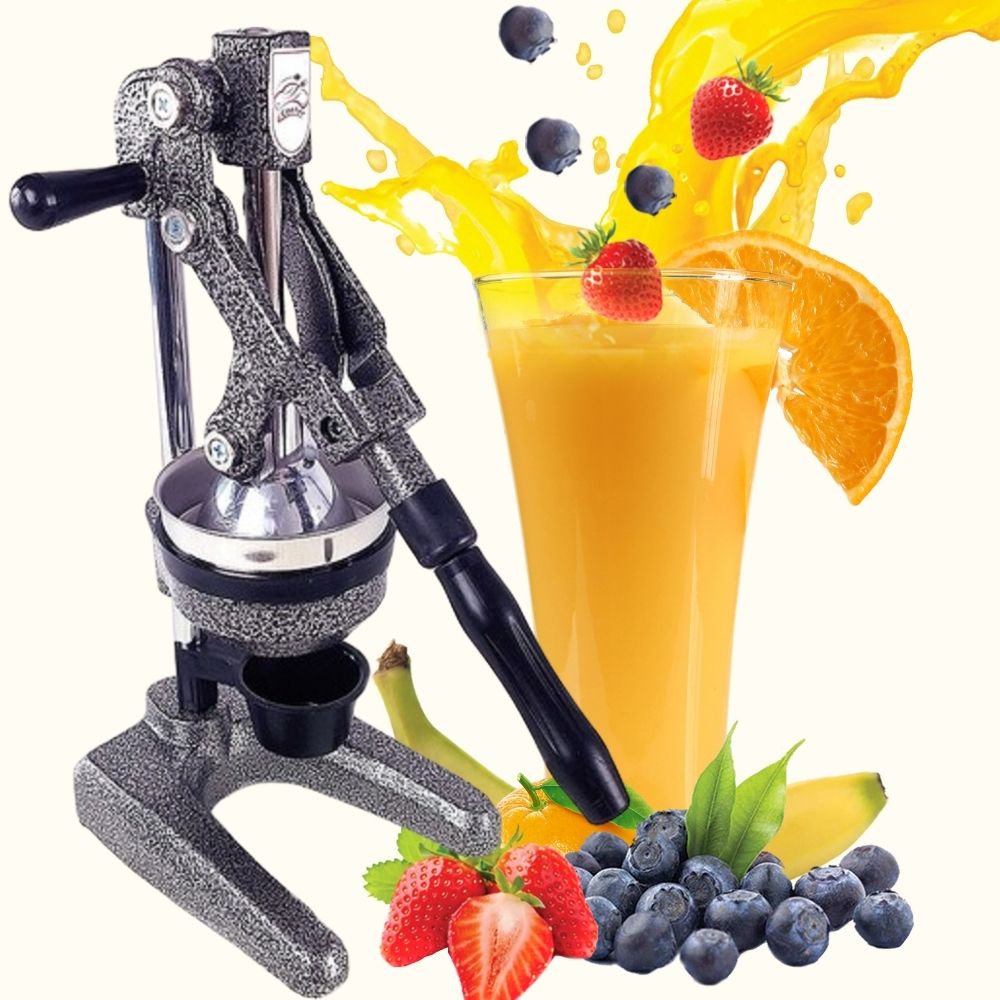 ☢ Stainless steel squeeze citrus fruit juicer orange lemon pomegranate