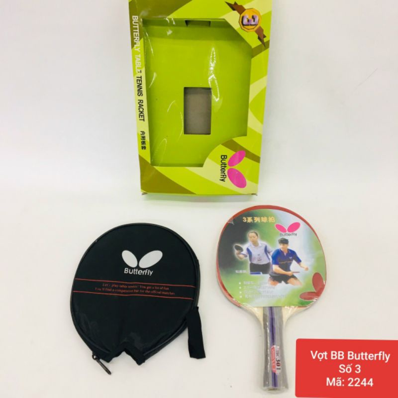 Butterfly Table Tennis Racket (Free 1 Ball Box And Racket Bag) Shopee Philippines