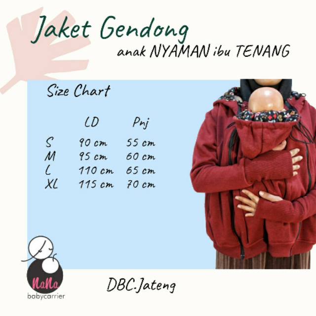 Nana Baby Carrying Jacket Shopee Philippines