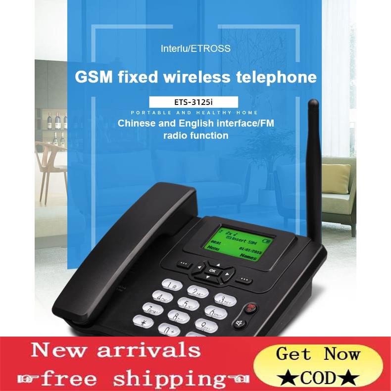 fast shipping （In stock）GSM Fixed Landline Wireless Phone (Single Sim